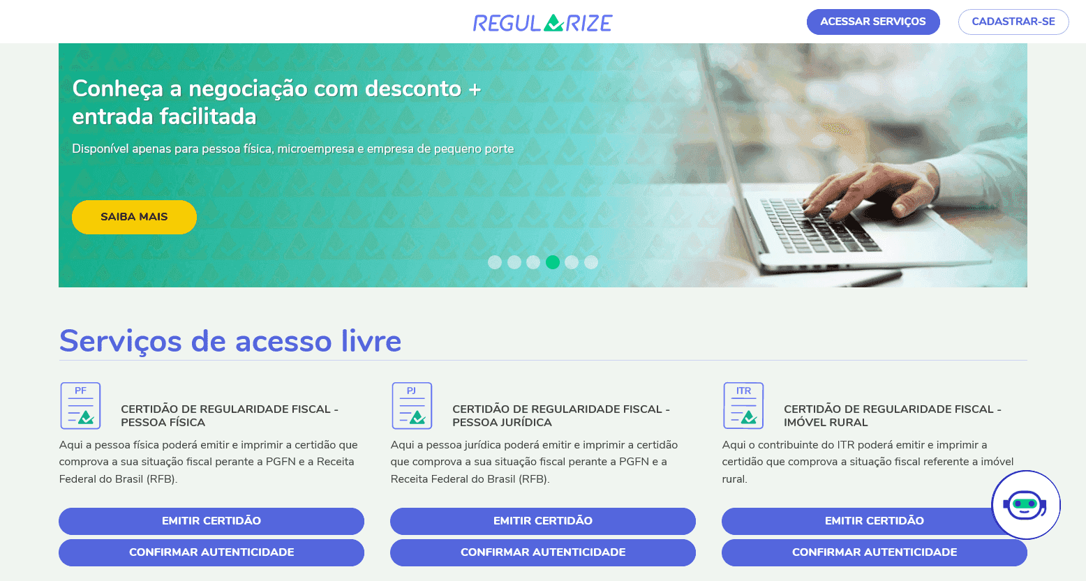 consulta de dívida ativa de cnpj no regularize